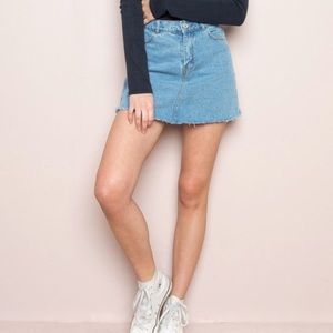 Brandy Melville Denim Skirt